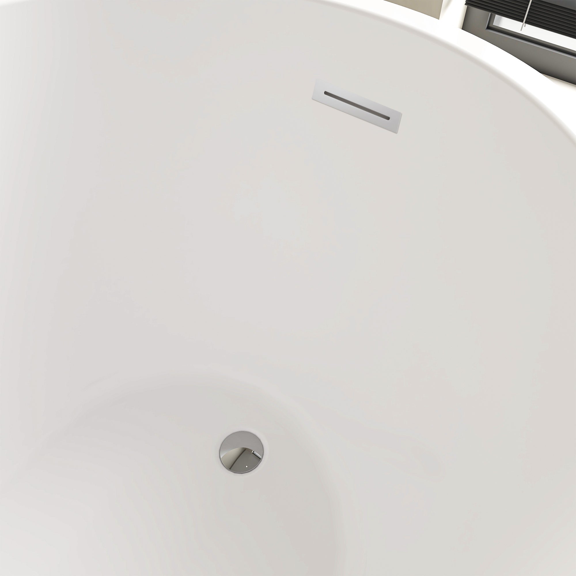 White / Polished Chrome