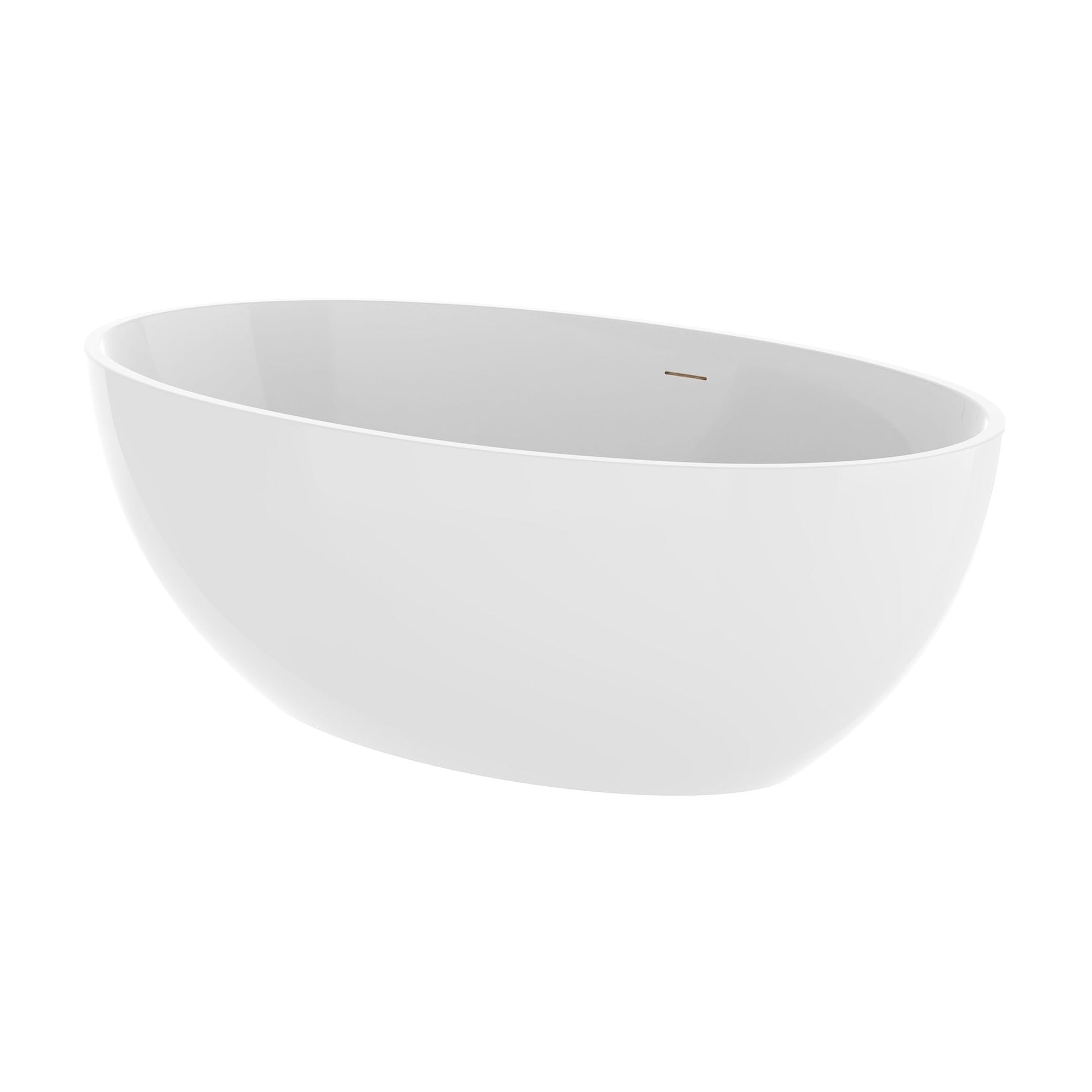 White / Integrated Overflow
