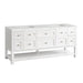 Bright White / Ethereal Noctis - 3 Faucet Holes