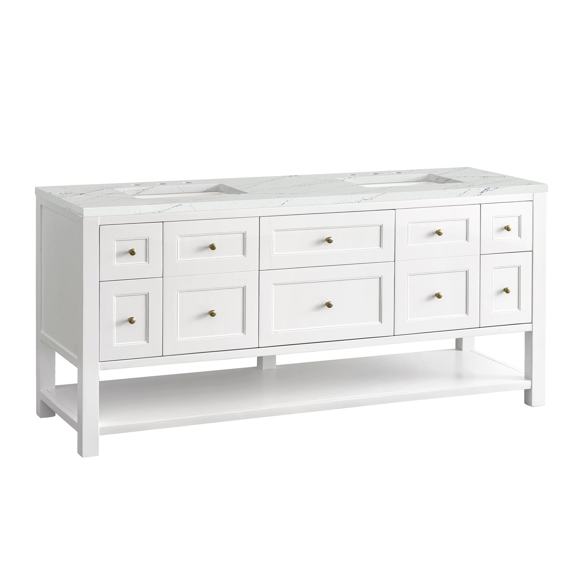 Bright White / Ethereal Noctis - 3 Faucet Holes