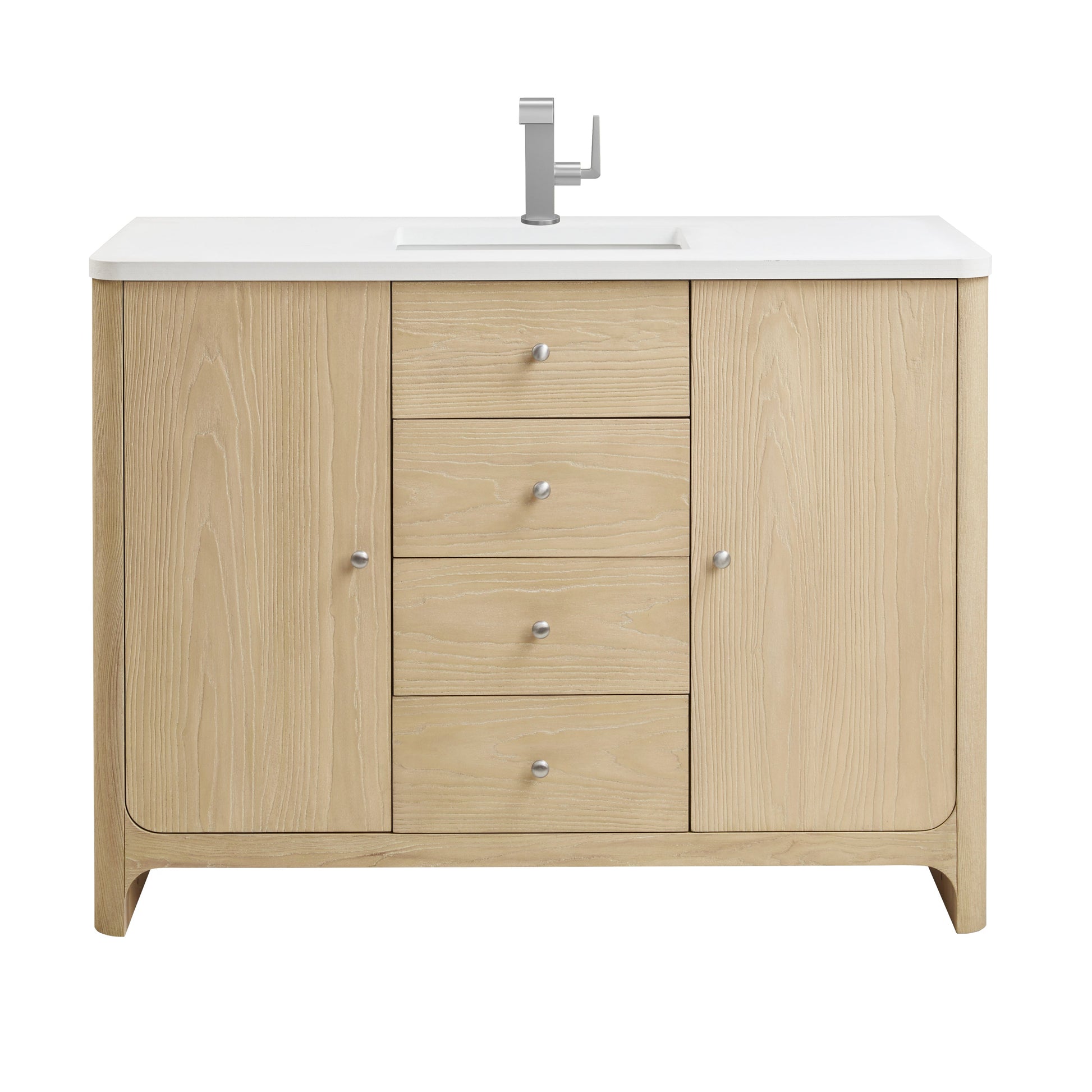 Coastal Driftwood / White Zeus - 1 Faucet Hole