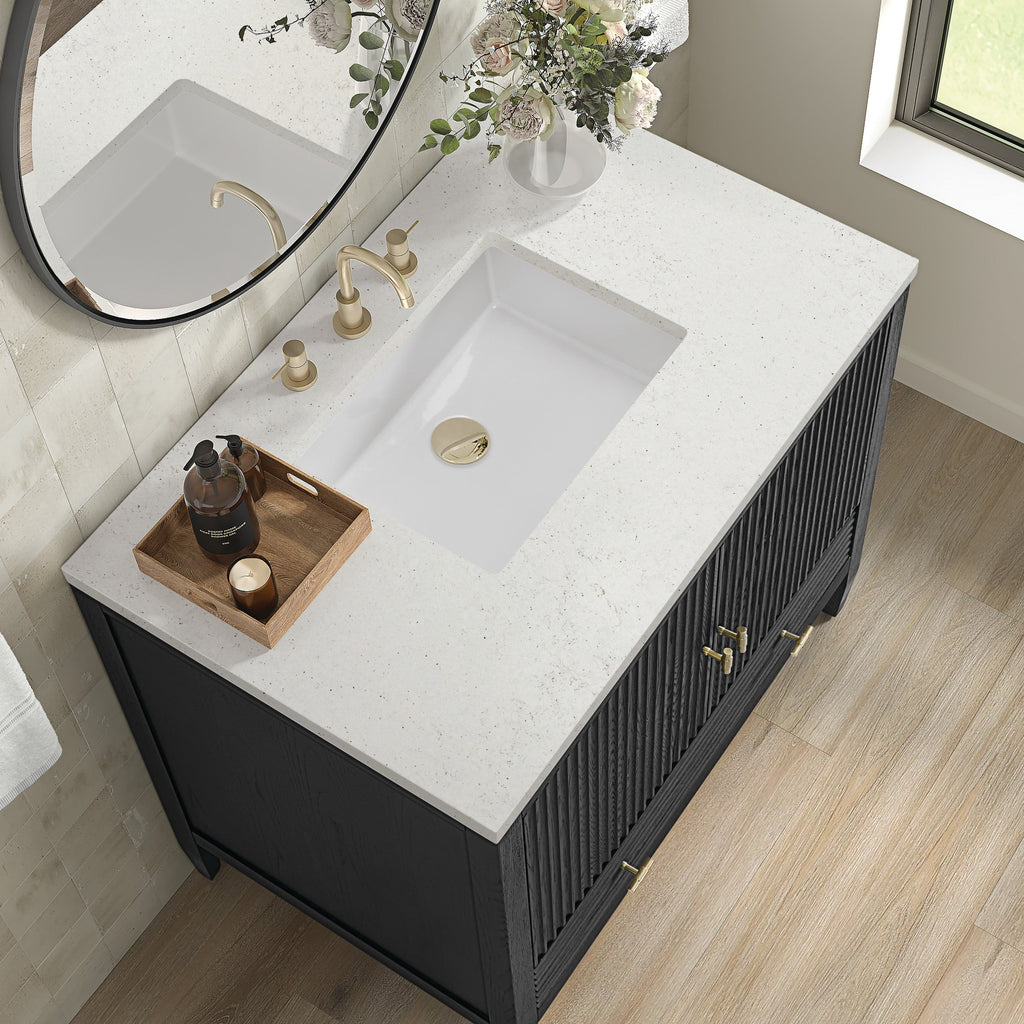 Carbon Oak / Lime Delight - 3 Faucet Holes