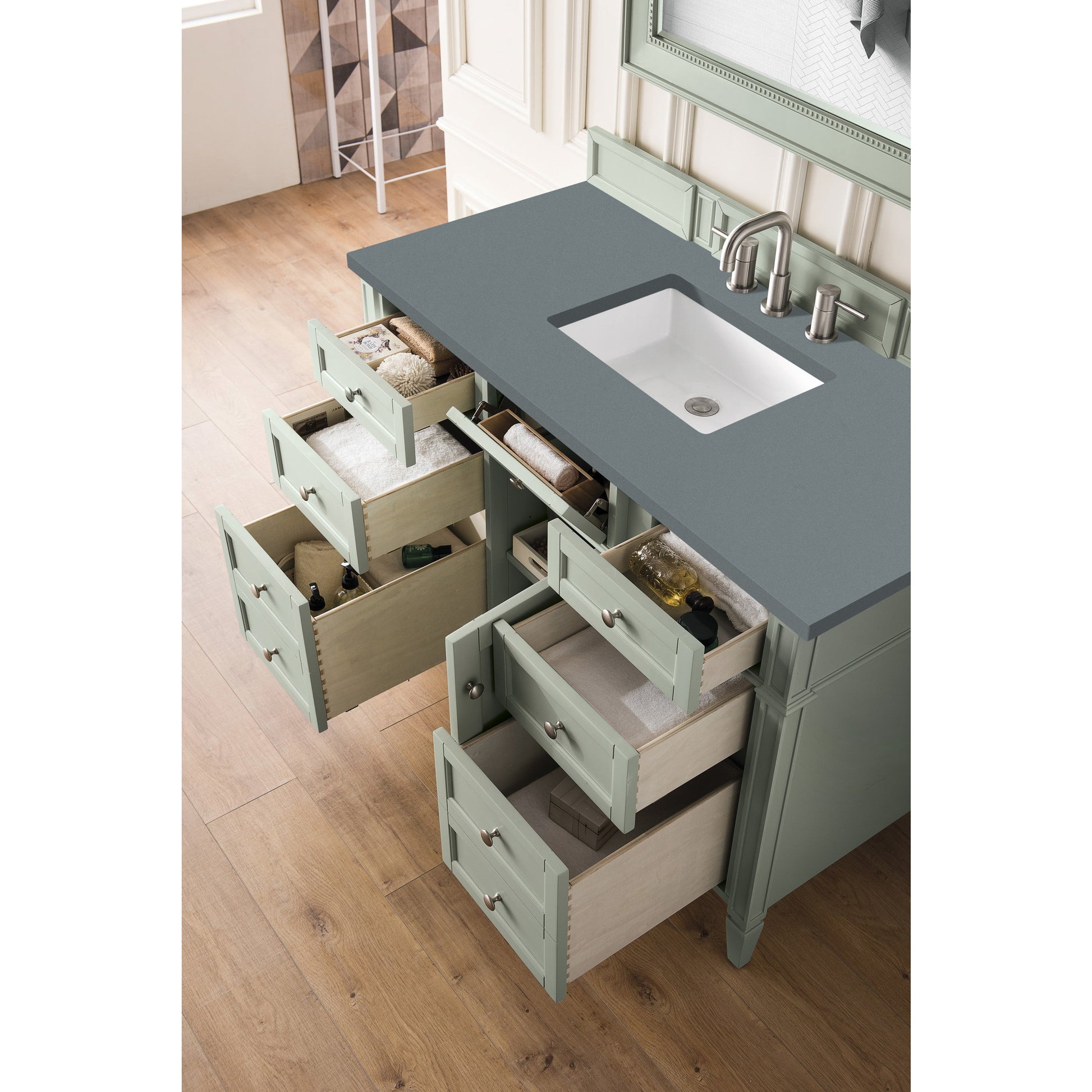 Sage Green / Cala Blue - 3 Faucet Holes