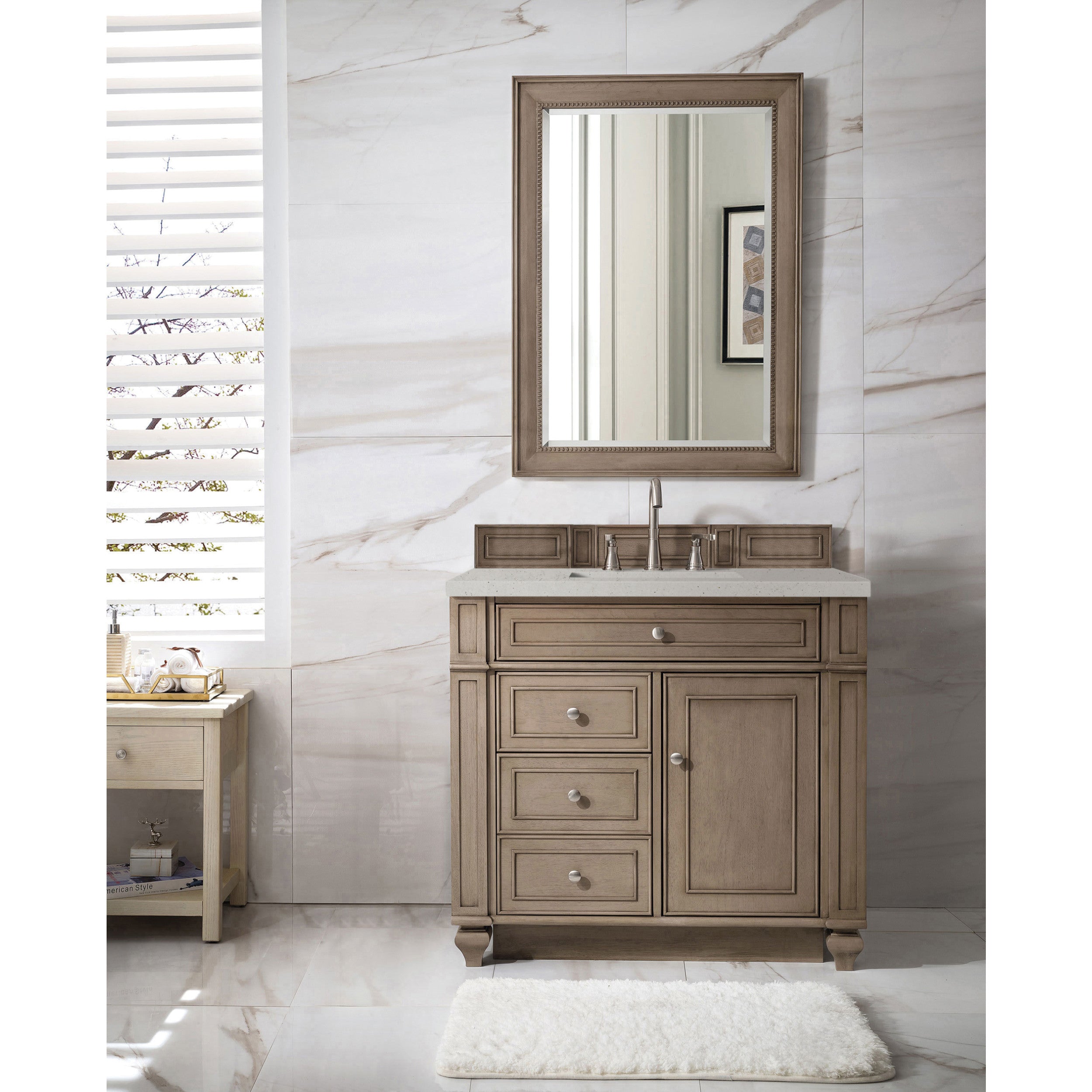Whitewashed Walnut / Lime Delight - 3 Faucet Holes