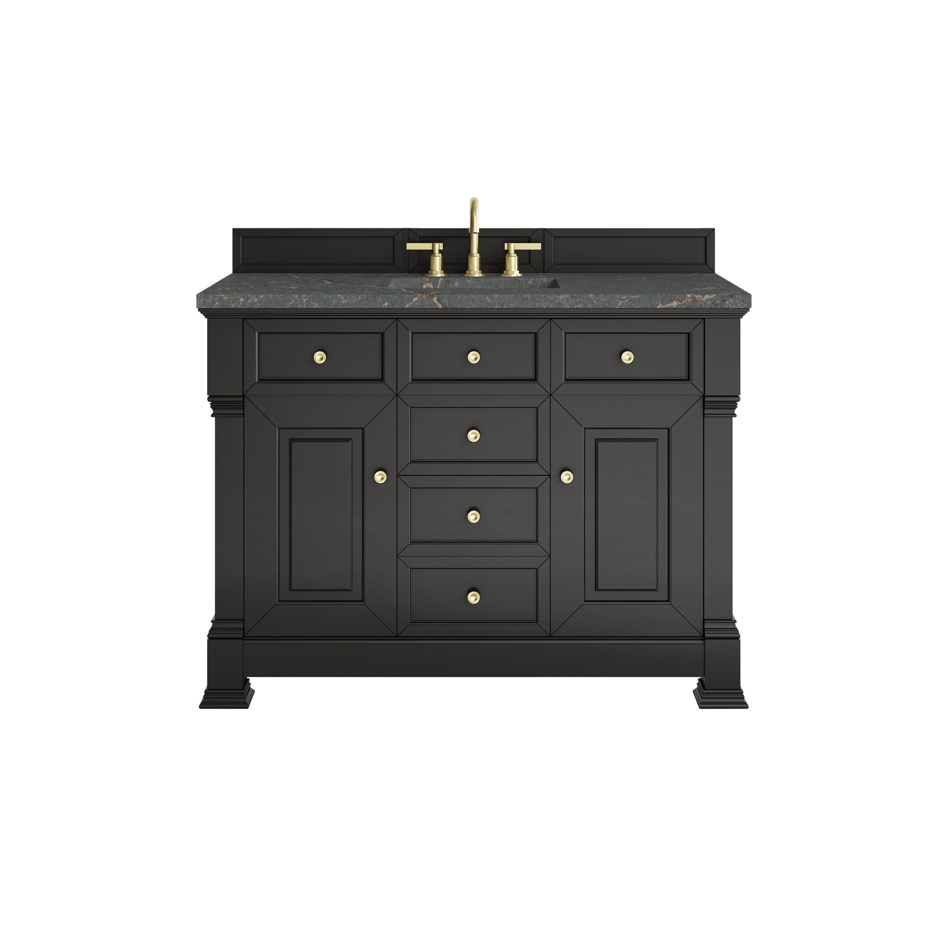 Black Onyx / Parisien Bleu - 3 Faucet Holes