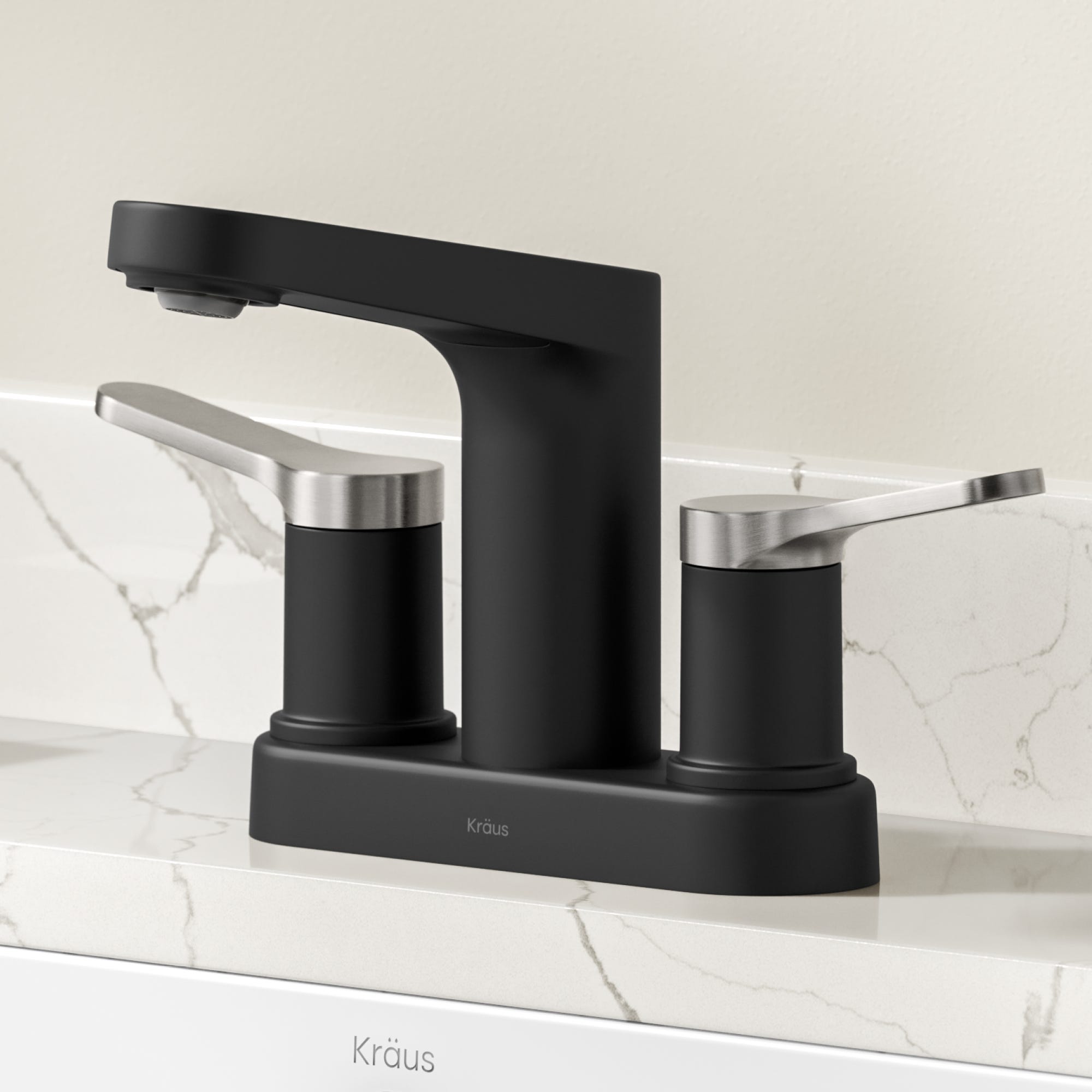 Spot Free Brushed Nickel / Matte Black
