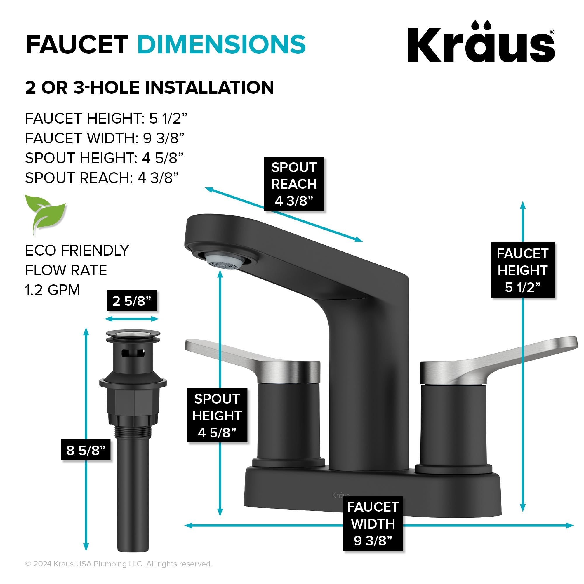 Spot Free Brushed Nickel / Matte Black