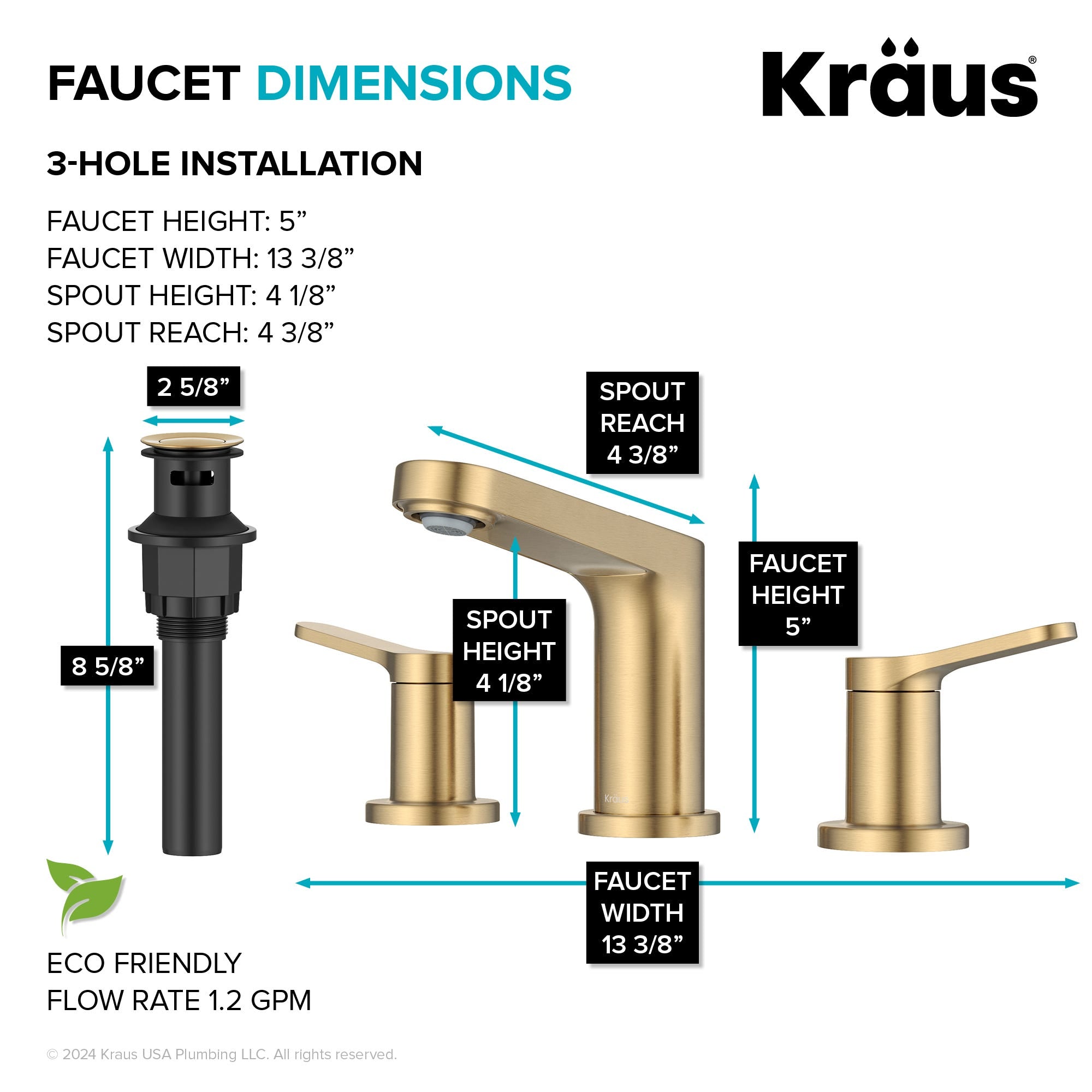 Spot Free Brushed Brass