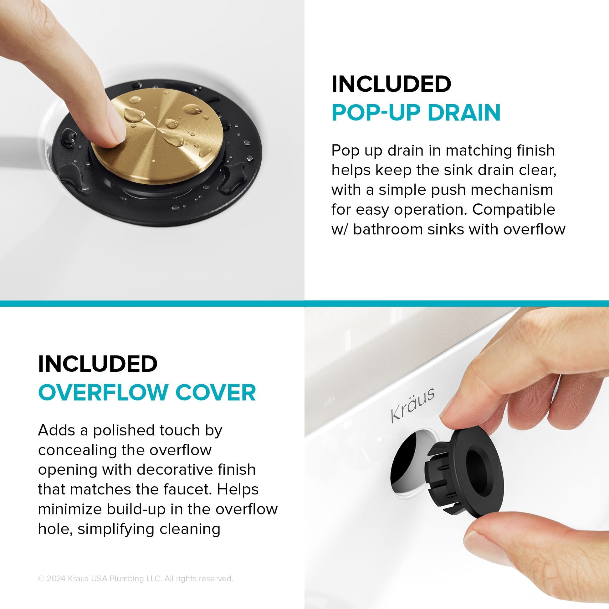 Spot Free Brushed Brass / Matte Black