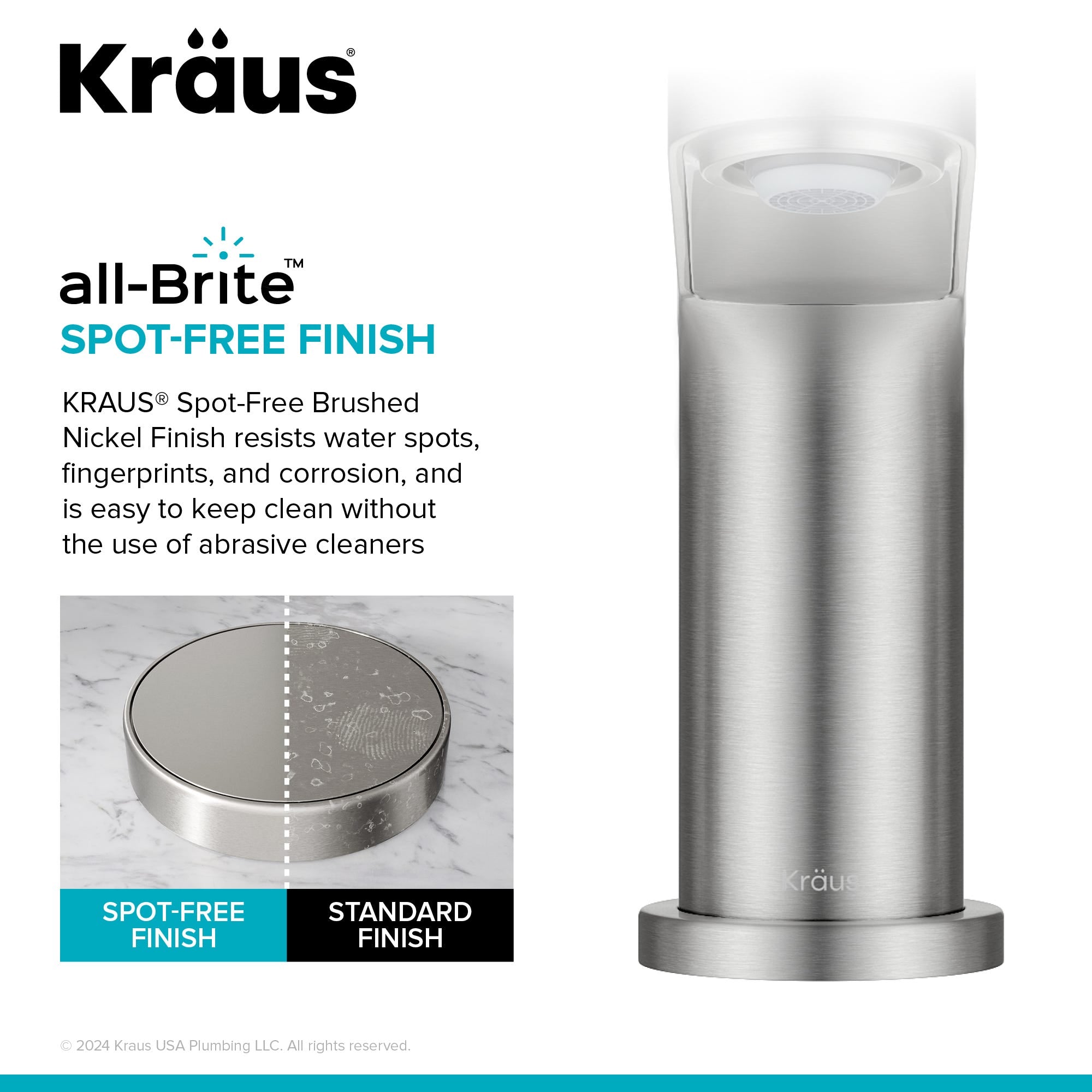 Spot Free Brushed Nickel