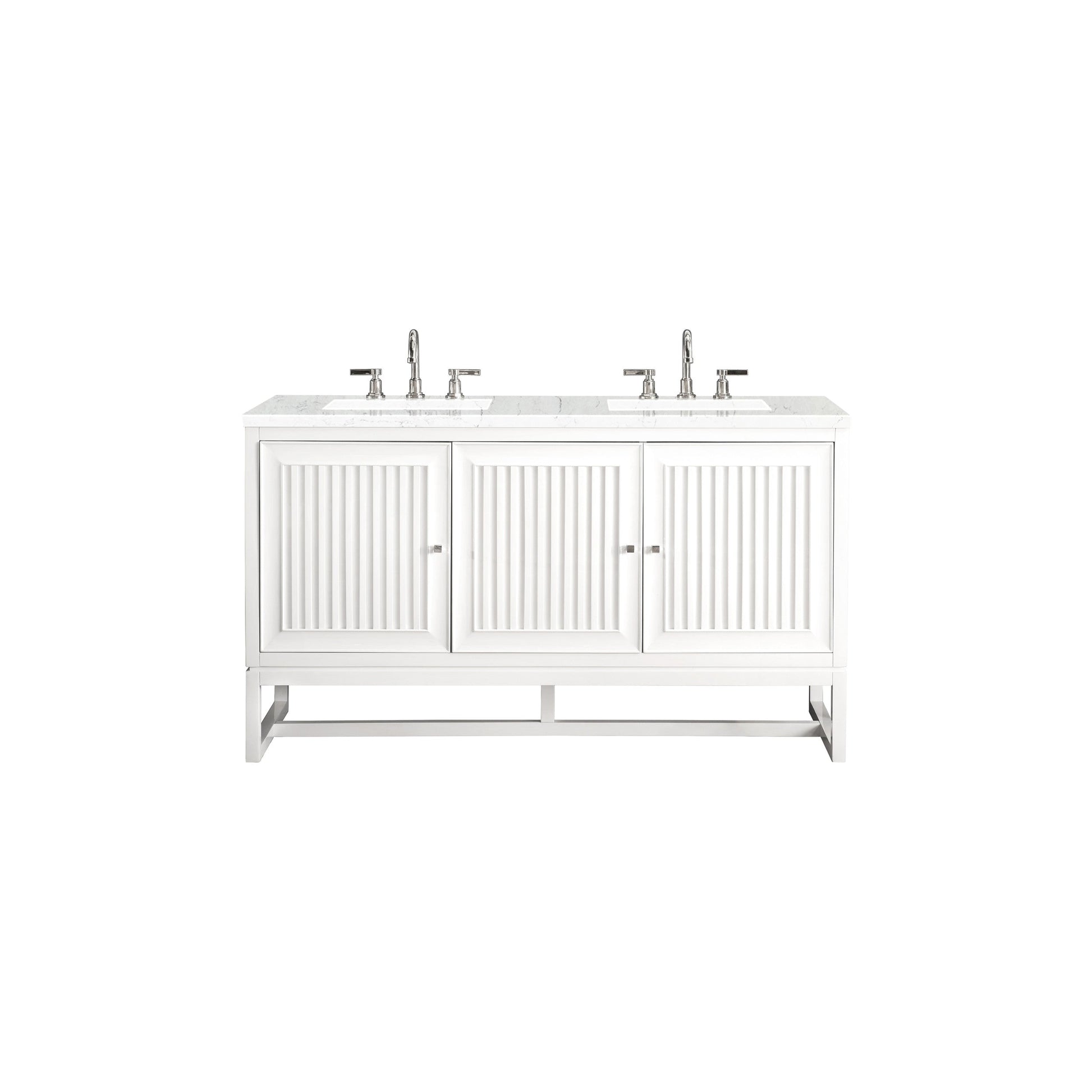 Glossy White / Eternal Jasmine Pearl - 3 Faucet Holes