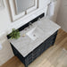 Black Onyx / Victorian Silver - 3 Faucet Holes