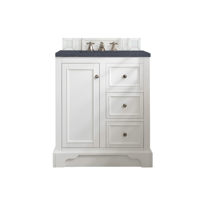 Bright White / Charcoal Soapstone - 3 Faucet Holes