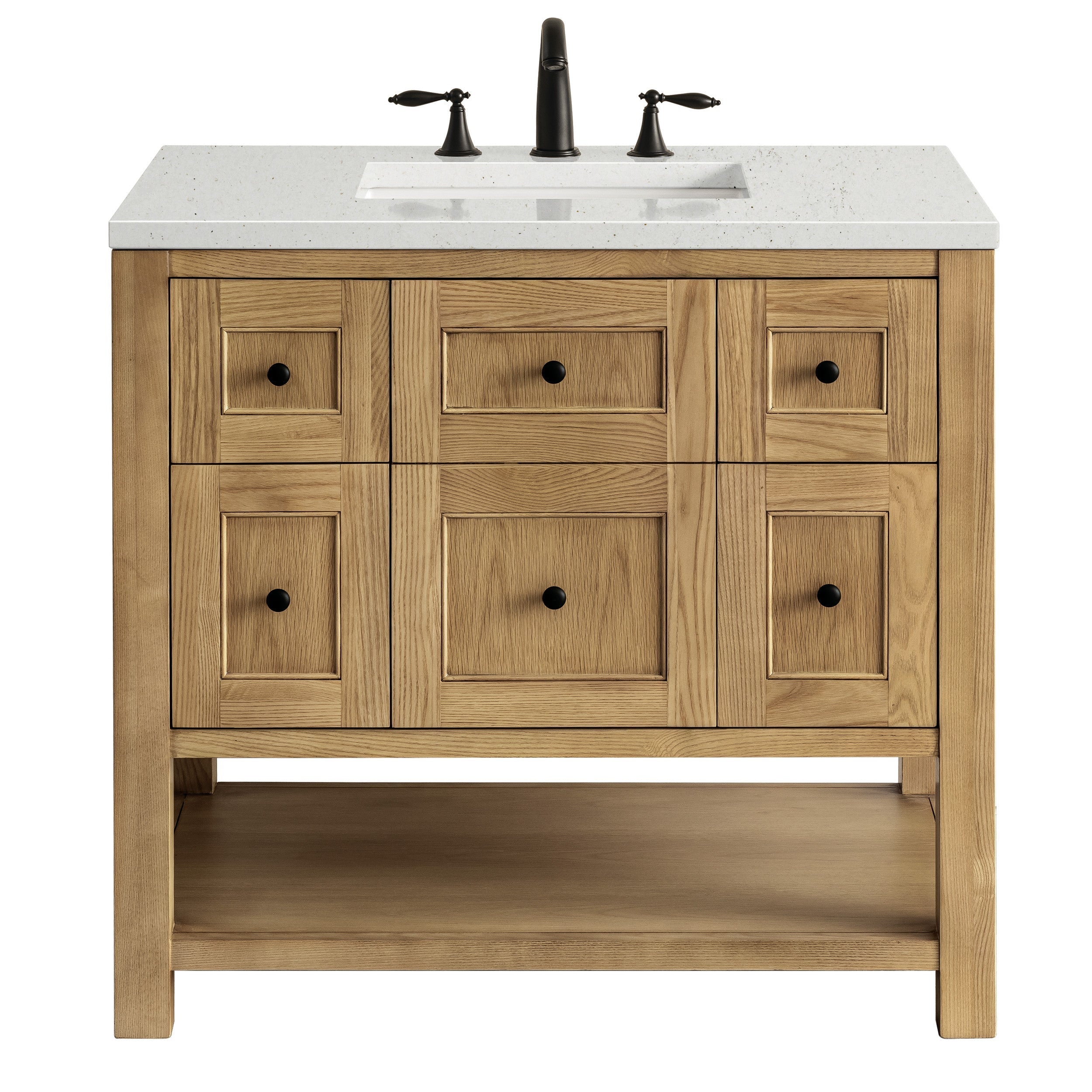 Light Natural Oak / Lime Delight - 3 Faucet Holes