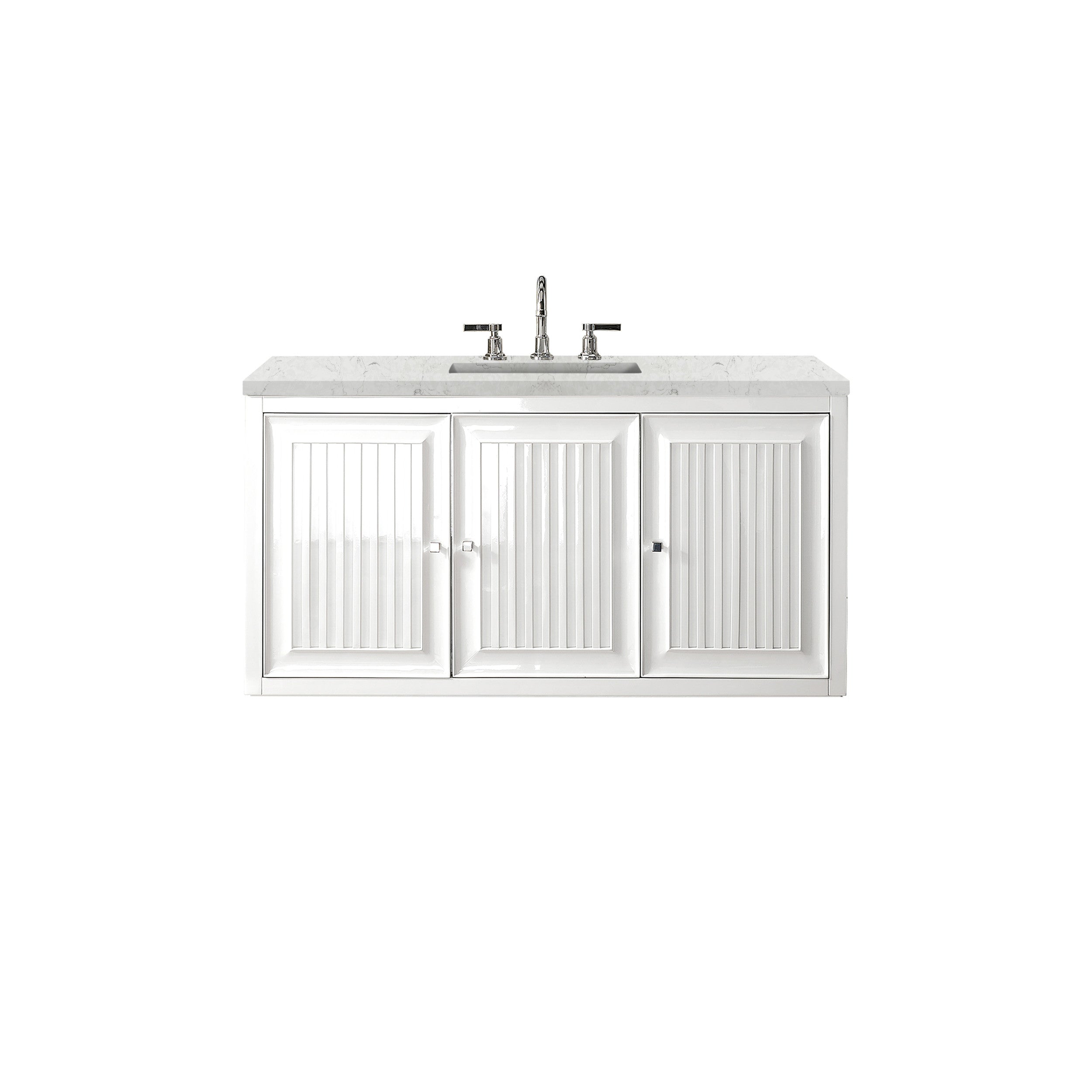 Glossy White / Eternal Jasmine Pearl - 3 Faucet Holes