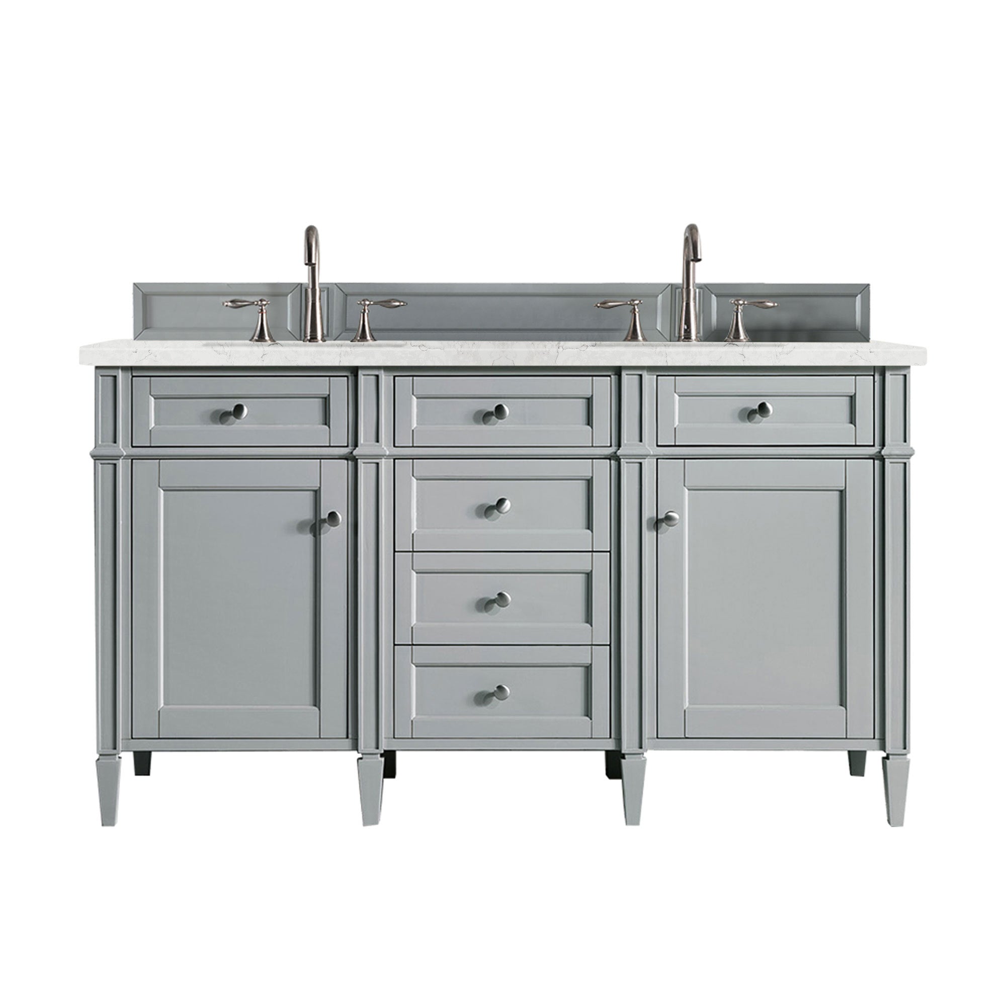 Urban Gray / Eternal Jasmine Pearl - 3 Faucet Holes