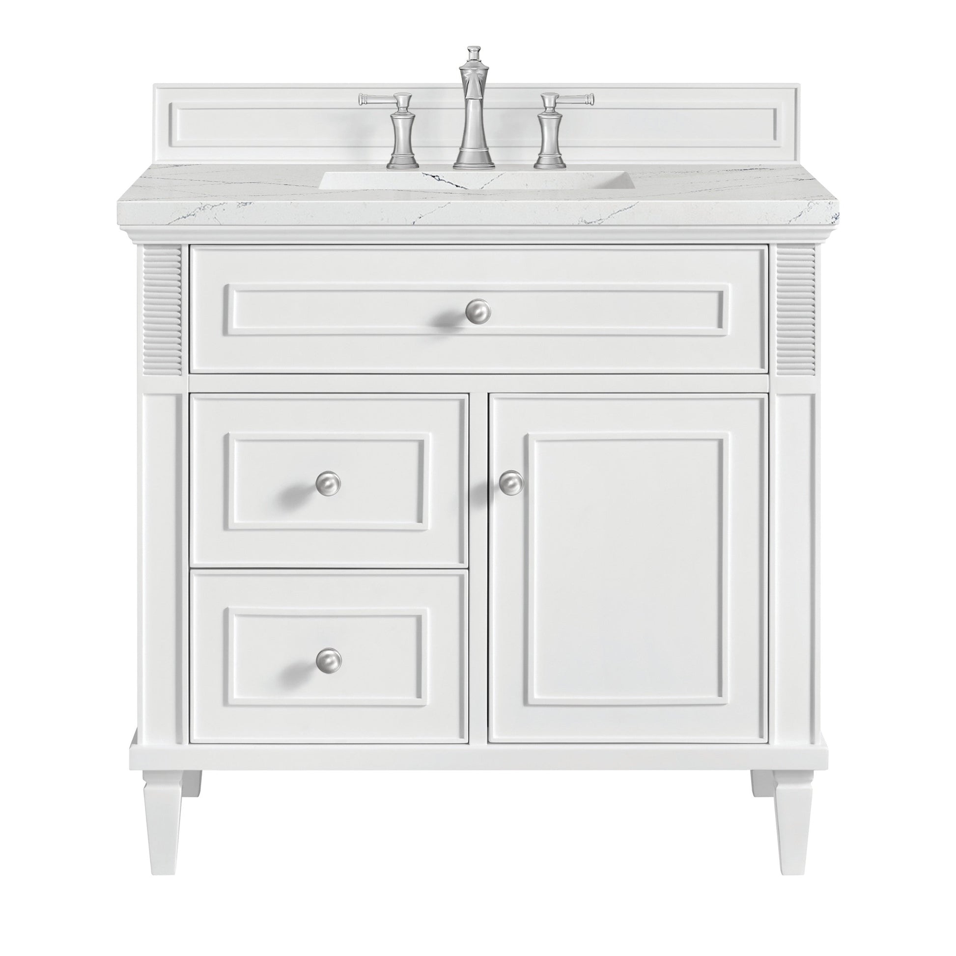 Bright White / Ethereal Noctis - 3 Faucet Holes