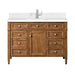 Saddle Brown / White Zeus - 1 Faucet Hole