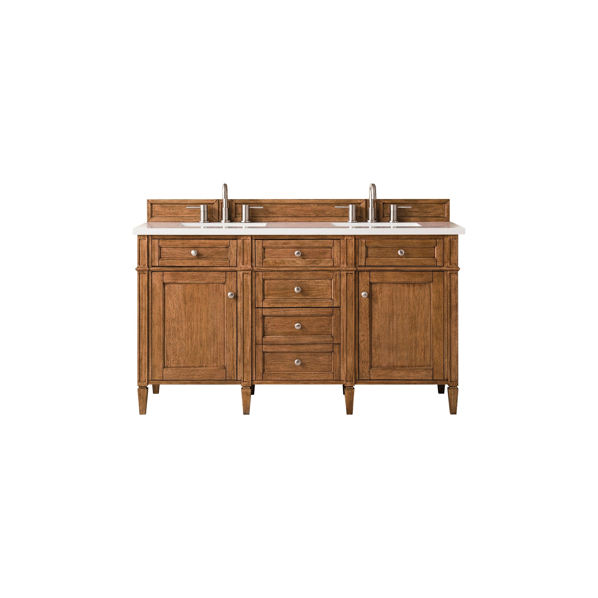 Saddle Brown / White Zeus - 3 Faucet Holes