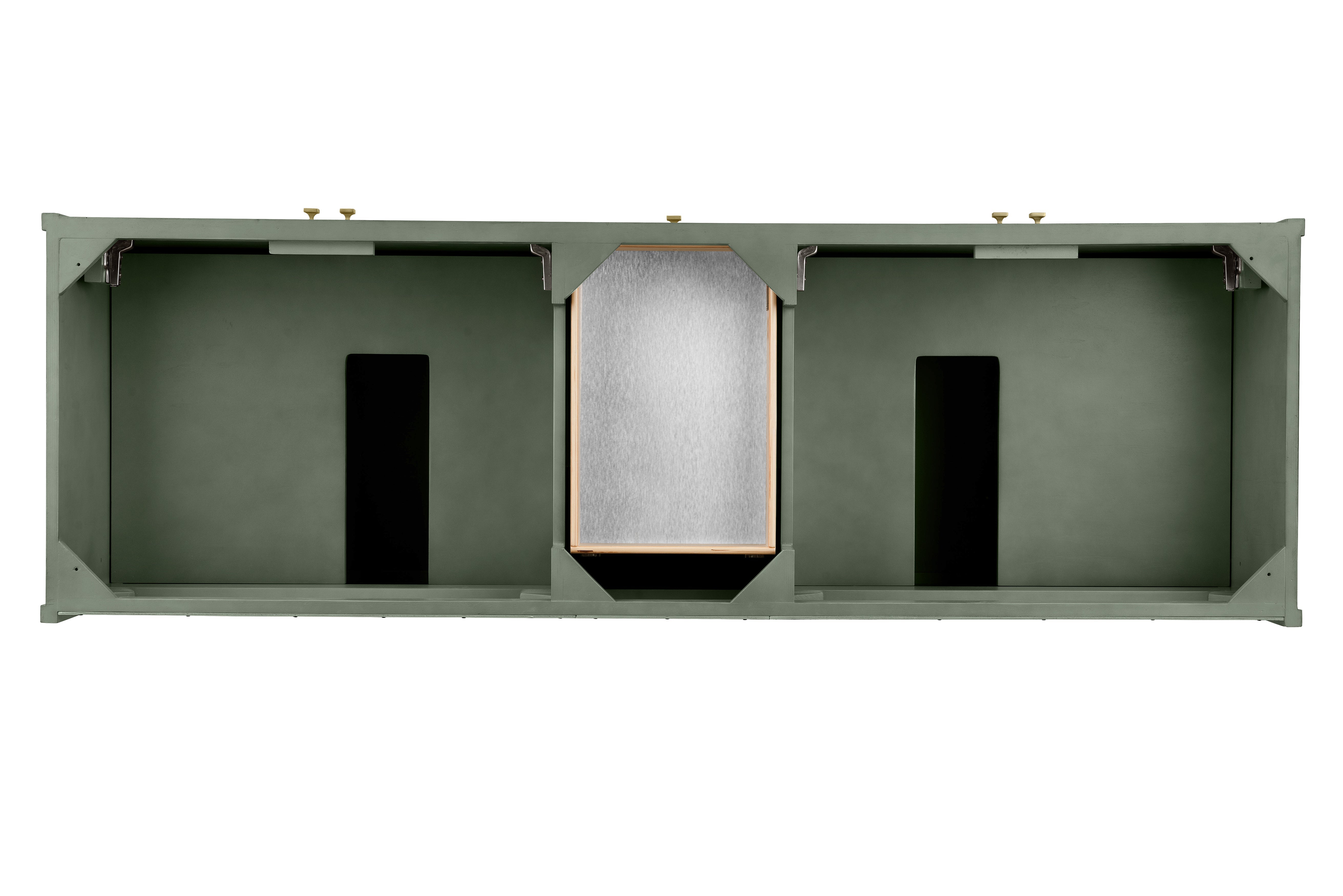 Smokey Celadon / Victorian Silver - 3 Faucet Holes