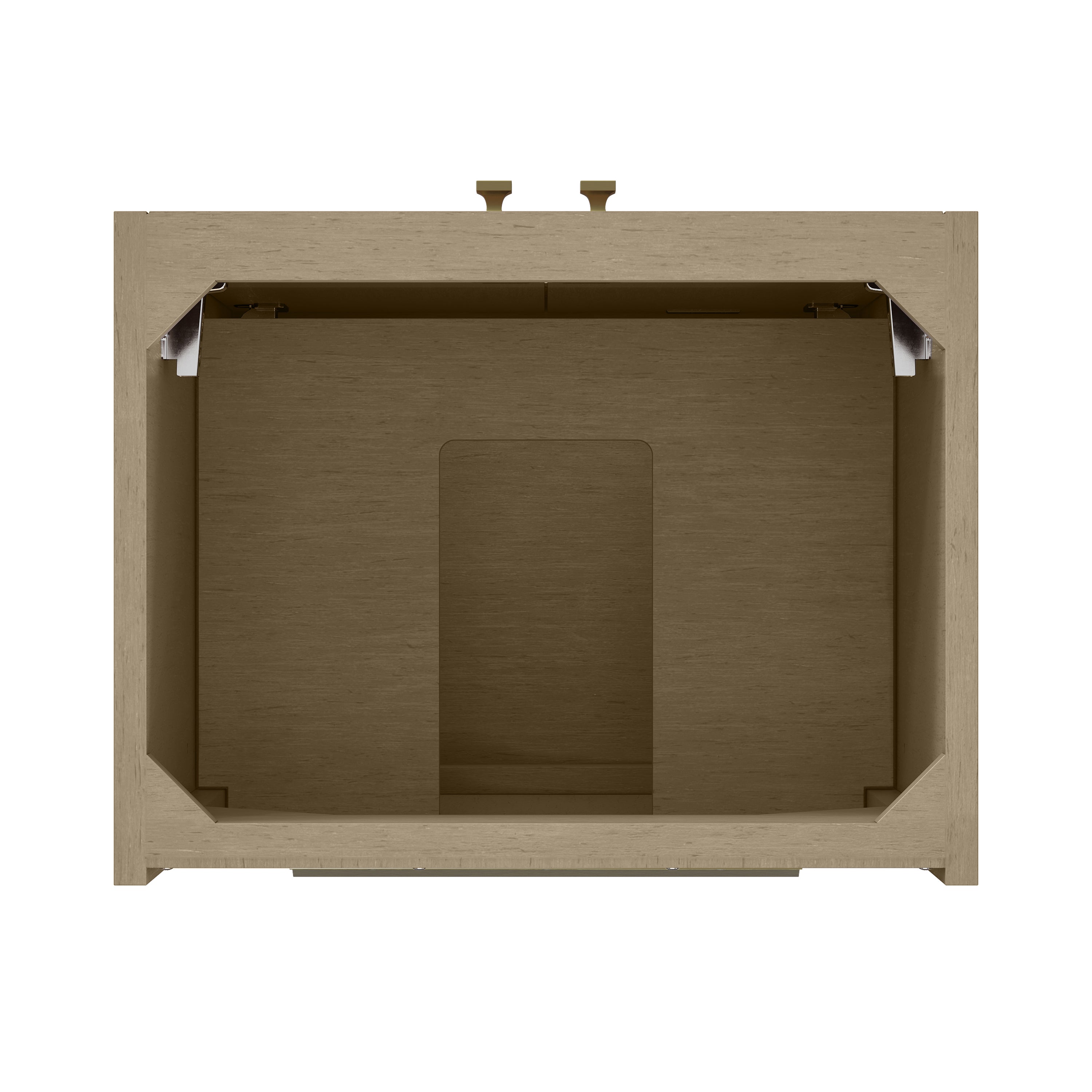 Walnut Whisper / Champagne Brass