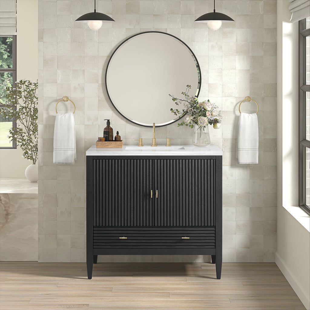 Carbon Oak / Arctic Fall - 3 Faucet Holes