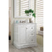 Bright White / Victorian Silver - 3 Faucet Holes