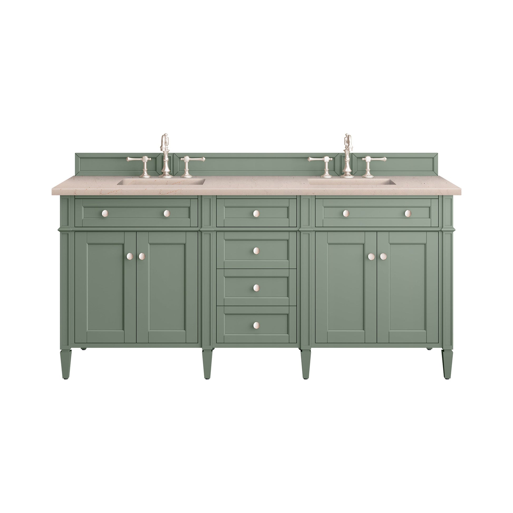 Smokey Celadon / Eternal Marfil - 3 Faucet Holes
