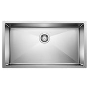 Blanco Precision R10 32" Super Single Bowl Undermount Stainless Steel Kitchen Sink