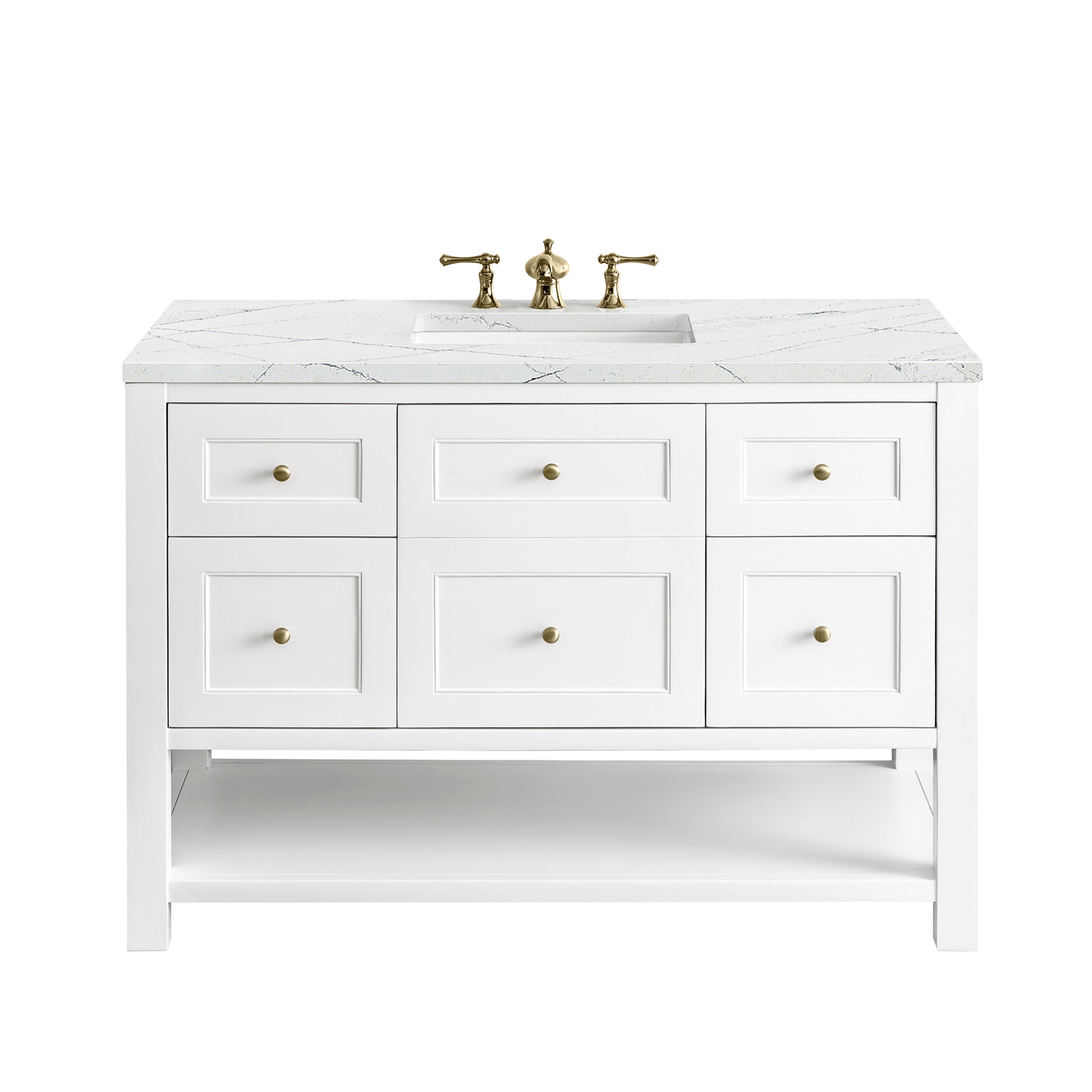 Bright White / Ethereal Noctis - 3 Faucet Holes