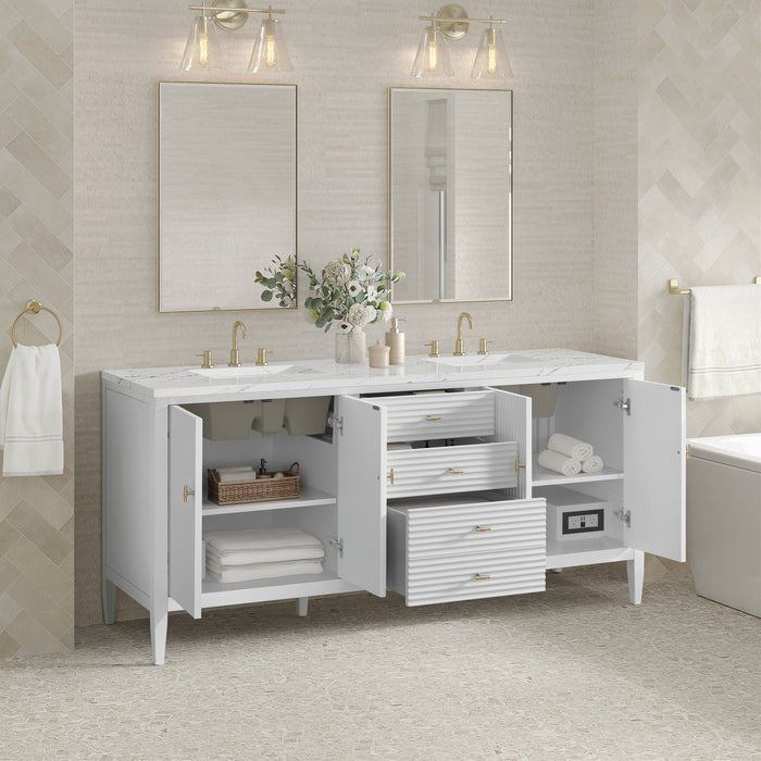 Bright White / Ethereal Noctis - 3 Faucet Holes