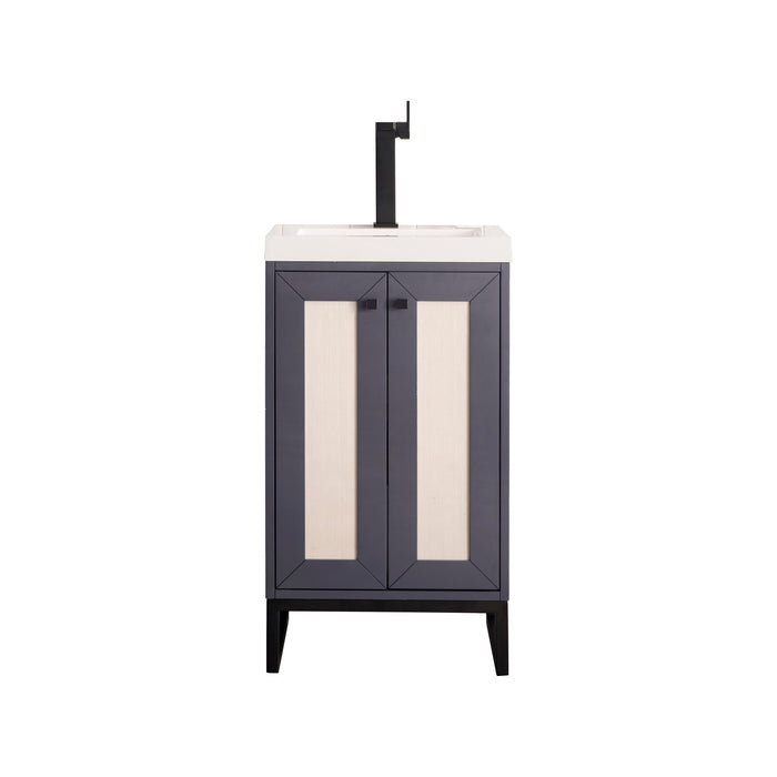 Mineral Gray / White Glossy / Matte Black - 1 Faucet Hole