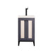 Mineral Gray / White Glossy / Matte Black - 1 Faucet Hole