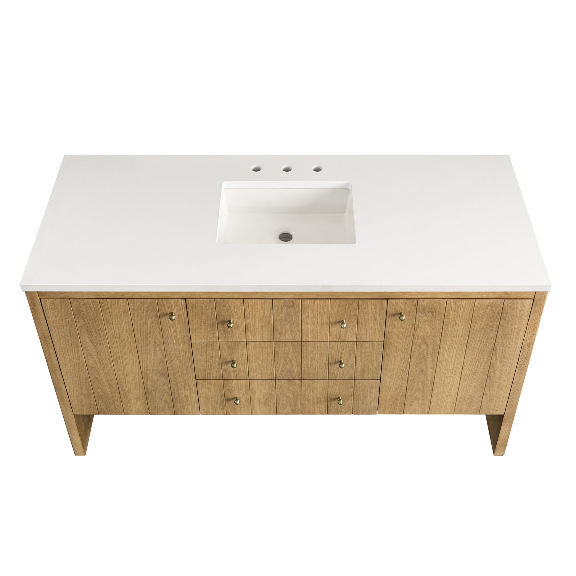 Light Natural Oak / No Countertop