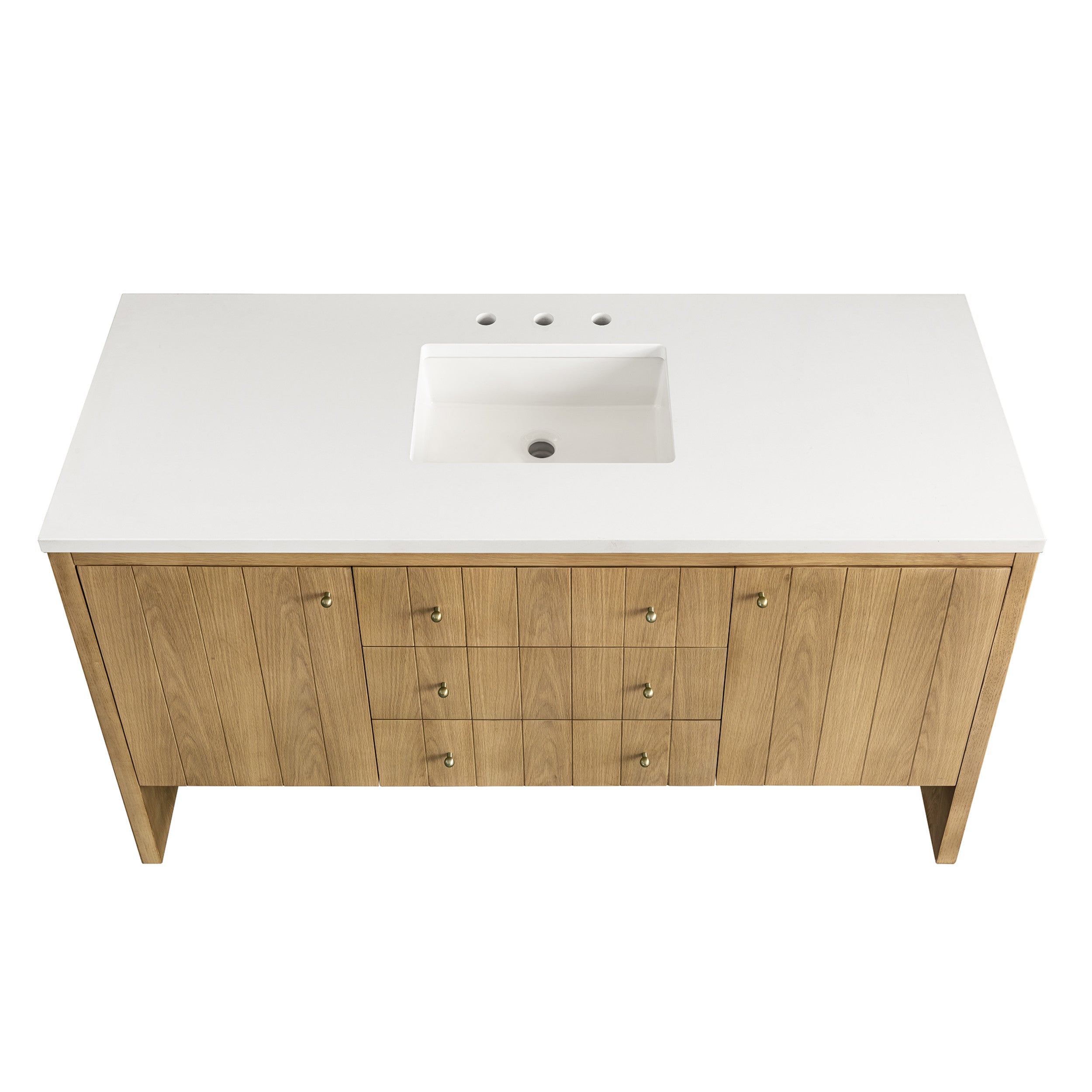 Light Natural Oak / No Countertop