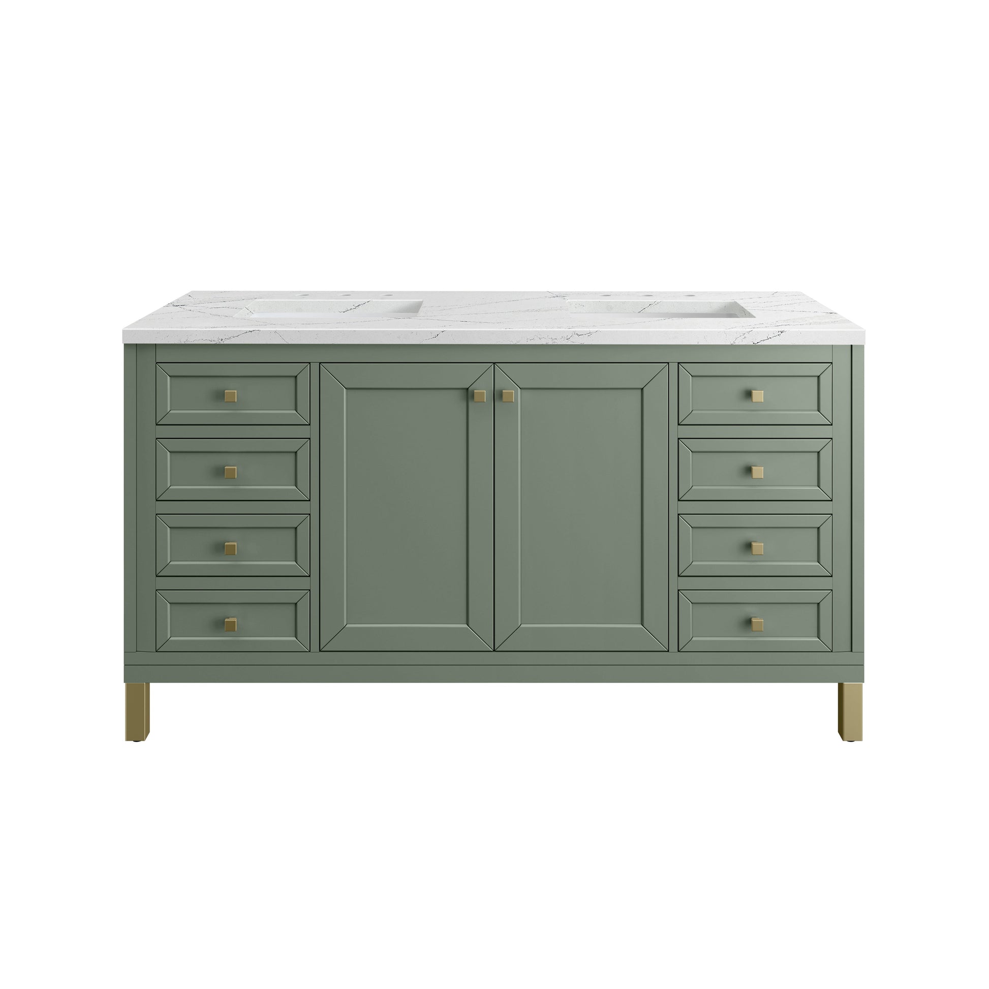 Smokey Celadon / Ethereal Noctis - 3 Faucet Holes