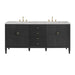 Carbon Oak / Victorian Silver - 3 Faucet Holes