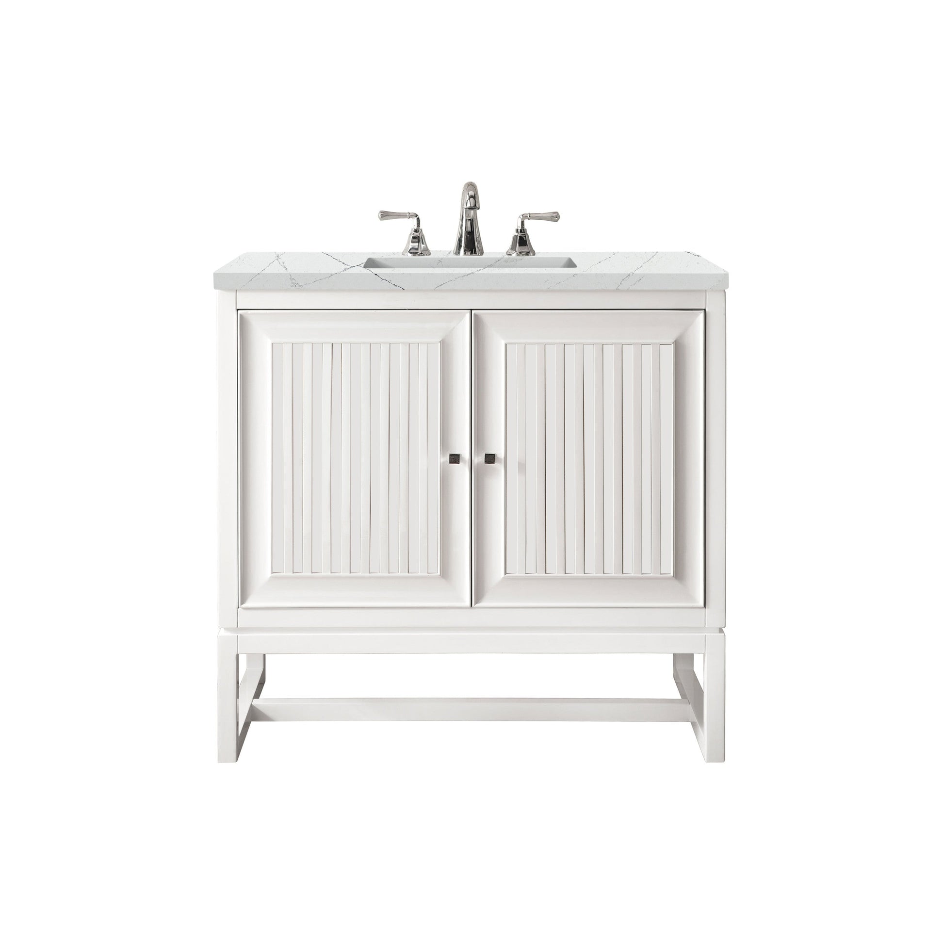 Glossy White / Ethereal Noctis - 3 Faucet Holes