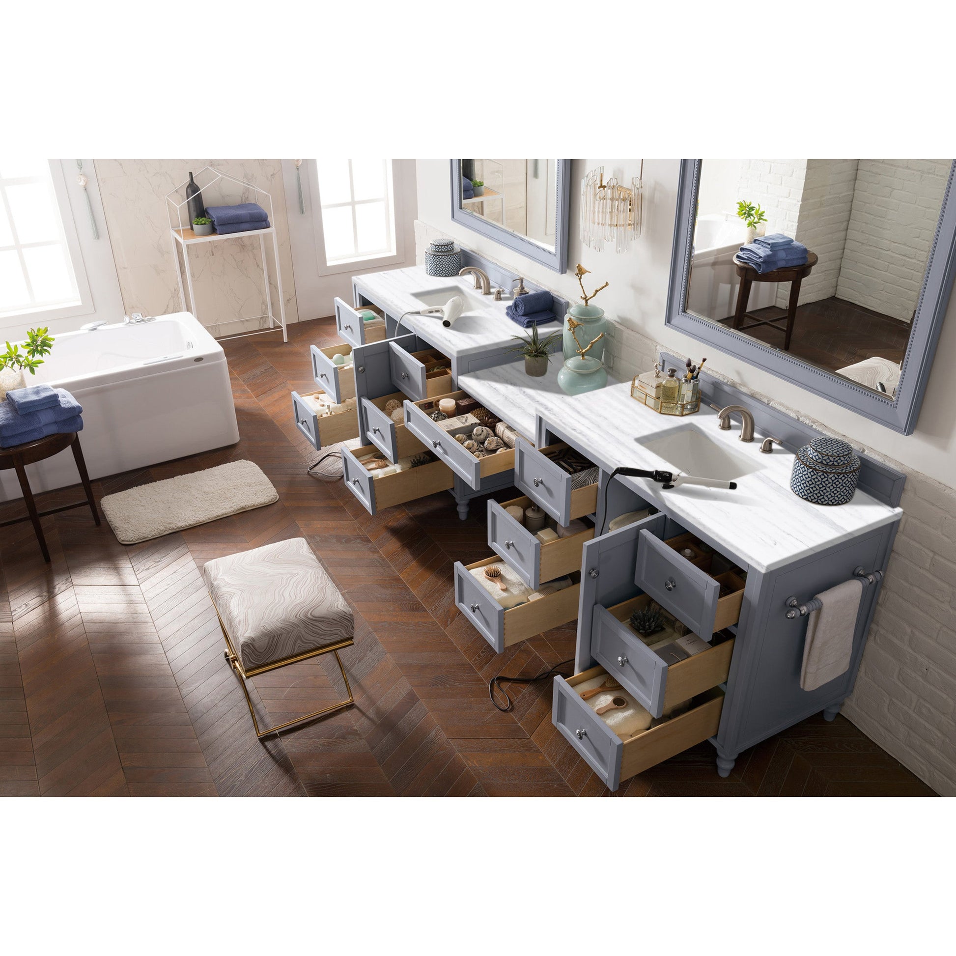 Silver Gray / Arctic Fall - 3 Faucet Holes