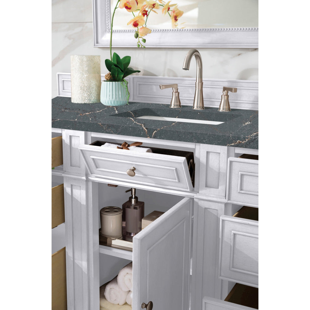 Bright White / Parisien Bleu - 3 Faucet Holes