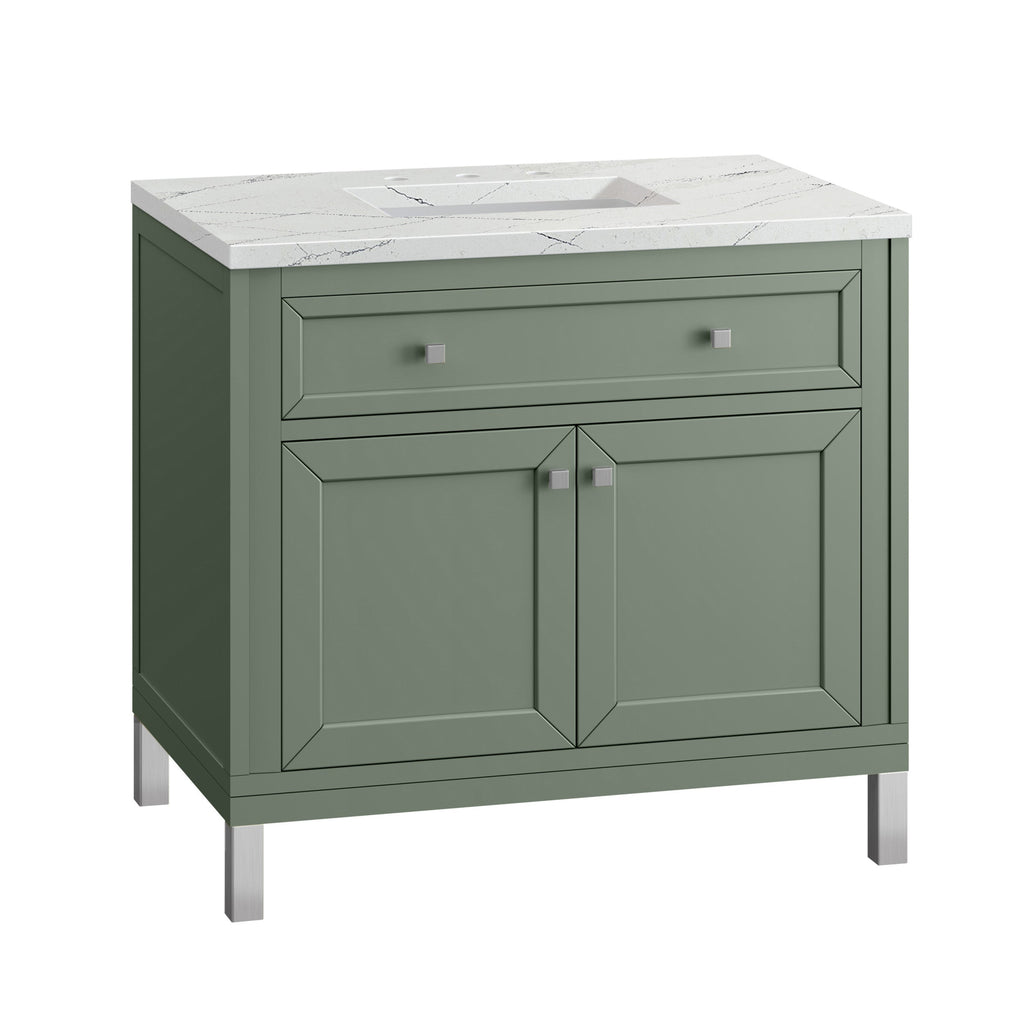 Smokey Celadon / Ethereal Noctis - 3 Faucet Holes