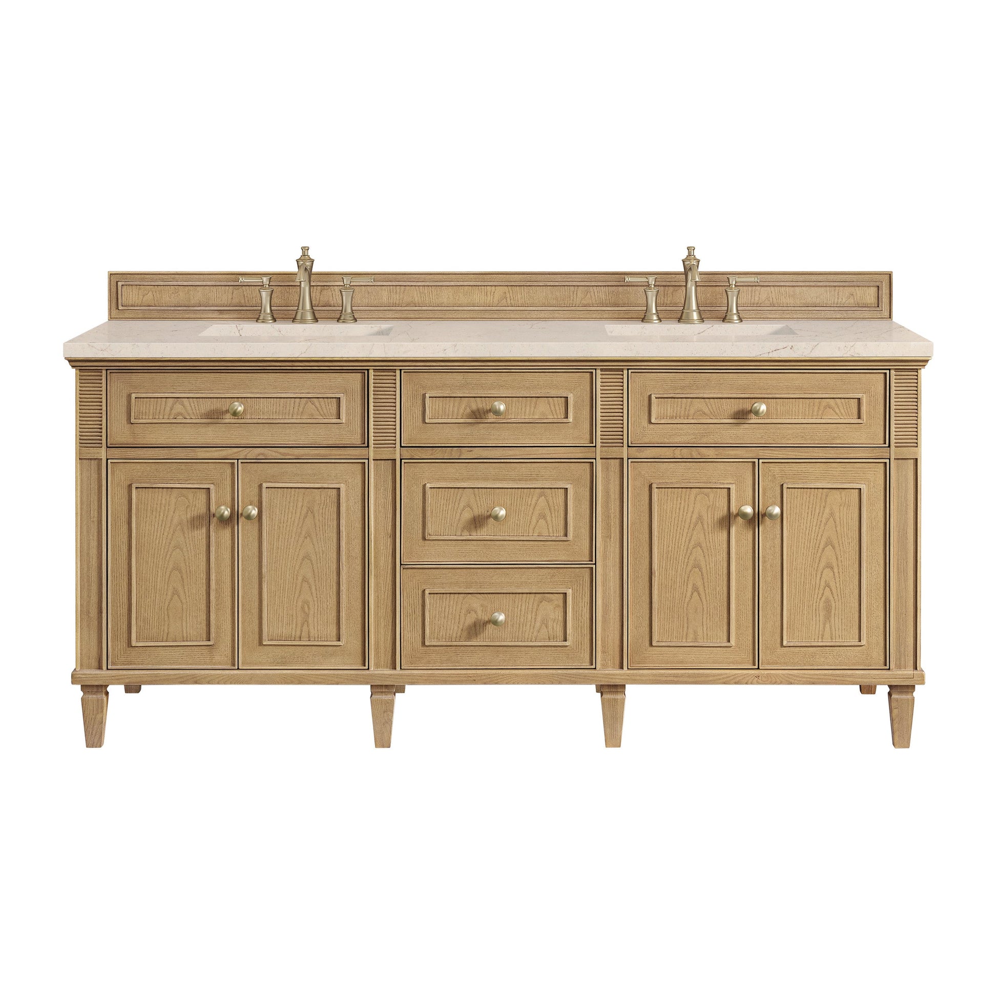Light Natural Oak / Eternal Marfil - 3 Faucet Holes