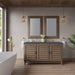 Whitewashed Walnut / Parisien Bleu - 3 Faucet Holes