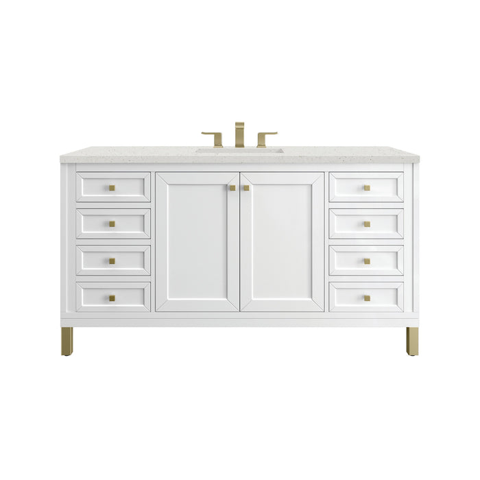 Glossy White / Lime Delight - 3 Faucet Holes