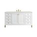 Glossy White / Lime Delight - 3 Faucet Holes