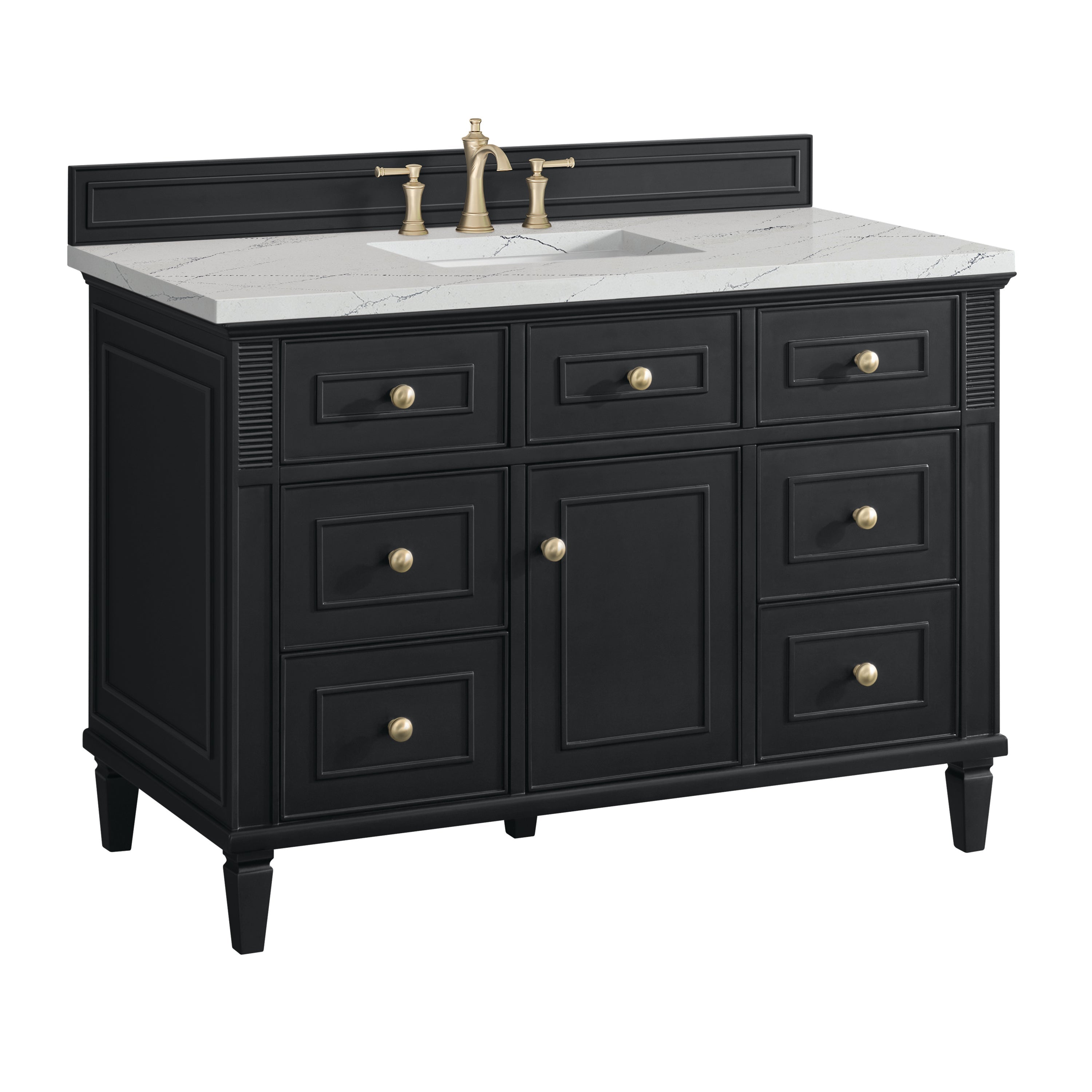 Black Onyx / Ethereal Noctis - 3 Faucet Holes