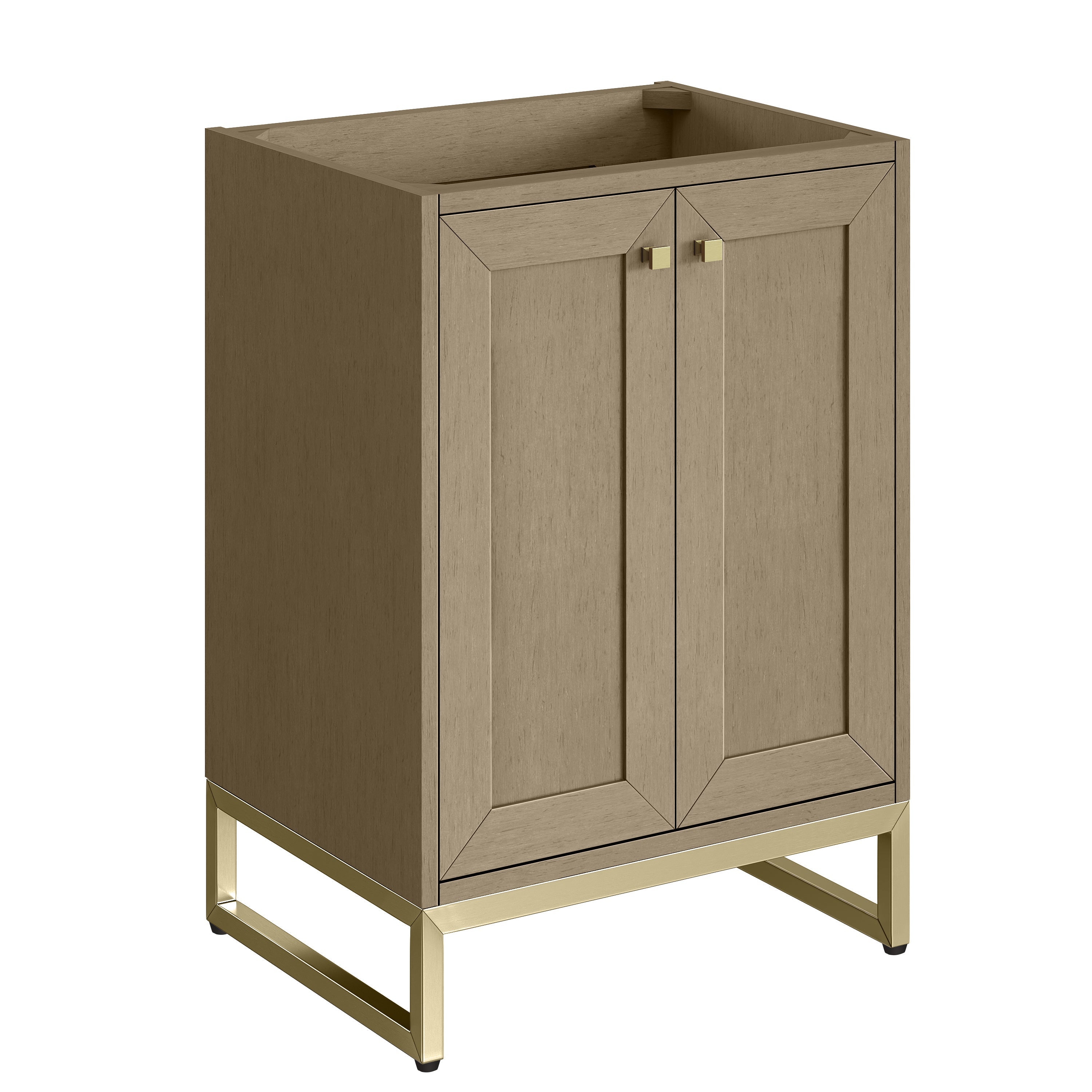Walnut Whisper / Champagne Brass