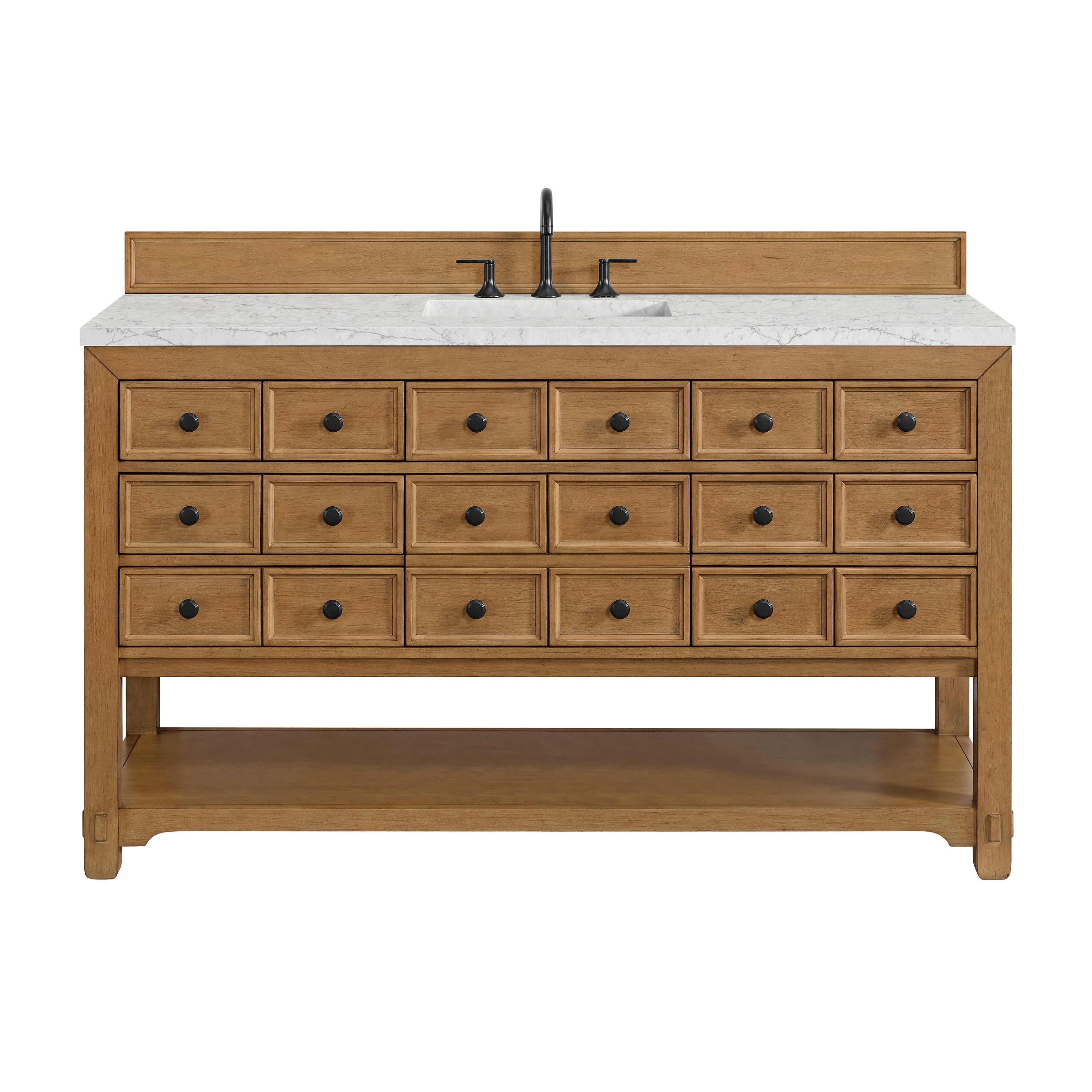 Amber Birch / Eternal Jasmine Pearl - 3 Faucet Holes