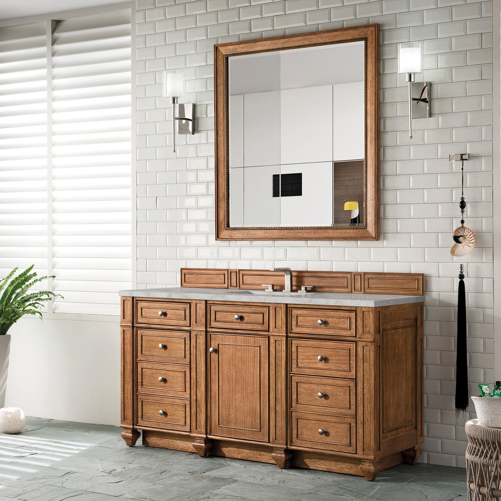 Saddle Brown / Victorian Silver - 3 Faucet Holes