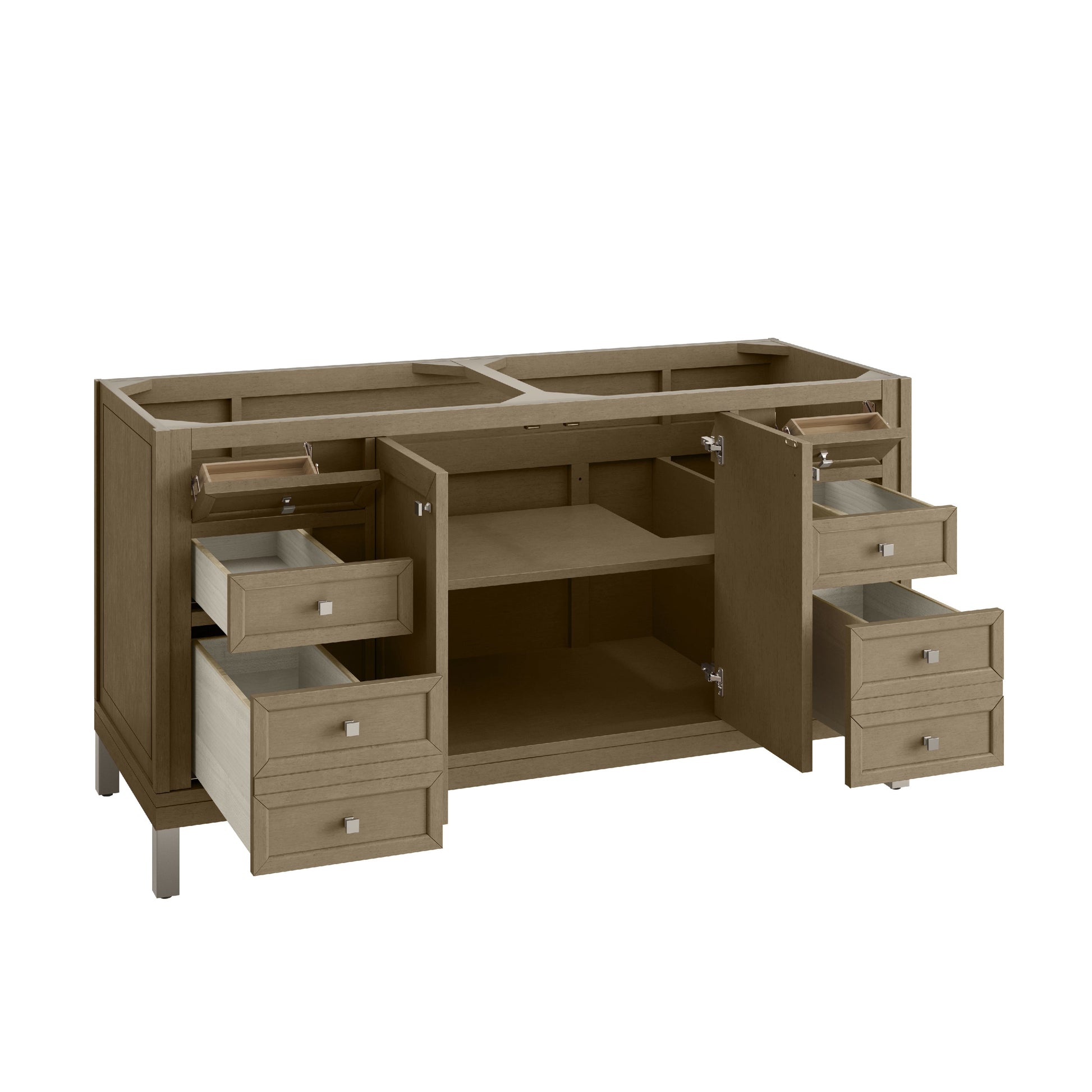 Walnut Whisper / White Zeus - 1 Faucet Hole